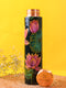 Midnight Lotus Print Pure Copper Water Bottle (750 ML)