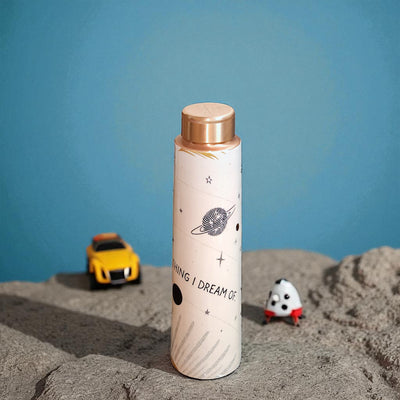 The Copper Story Cosmic Galaxy Pure Copper Bottle (1L) | Leakproof | 1L (1000ML)